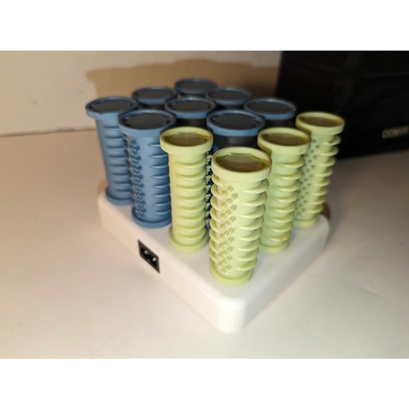 Conair Instant Heat 12 Roller W/ Clips Travel Set #HS28R Waves And Curls Tested - Picture 5 of 12